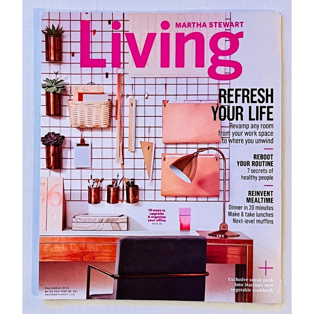 Martha Stewart Living Magazine - September 2016